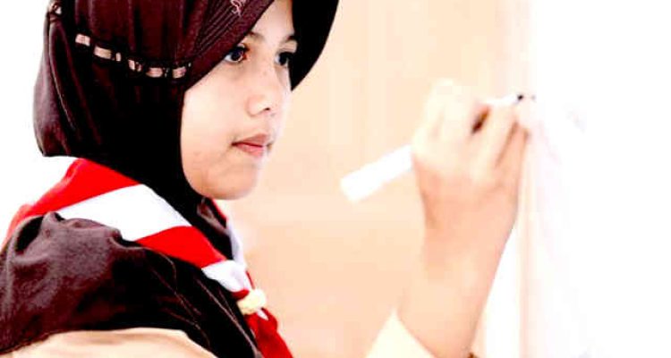 Zaahira Anak Istimewa di Sekolah Rakyat. Foto: Ist