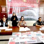 Polda Kepri lakukan pengungkapan kasus dugaan TPPO. Foto: Ist