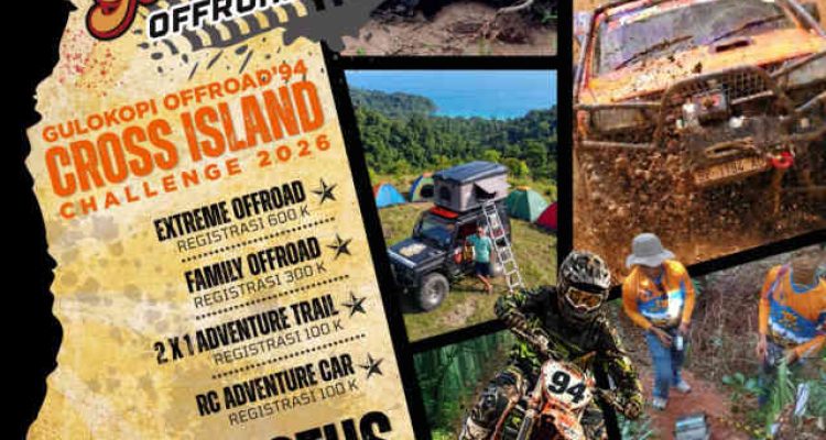 Gulo Kopi Offroad 94 Cross Island Challenge 2026. Foto: Ist