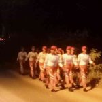 Peserta Gerak Jalan 45 KM Kota Tanjungpinang. Foto: Roni