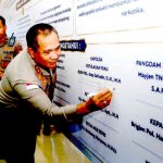Tanda Tangan Bebas Narkoba di Tempat Hiburan Malam se-Kepri. Foto: Ist