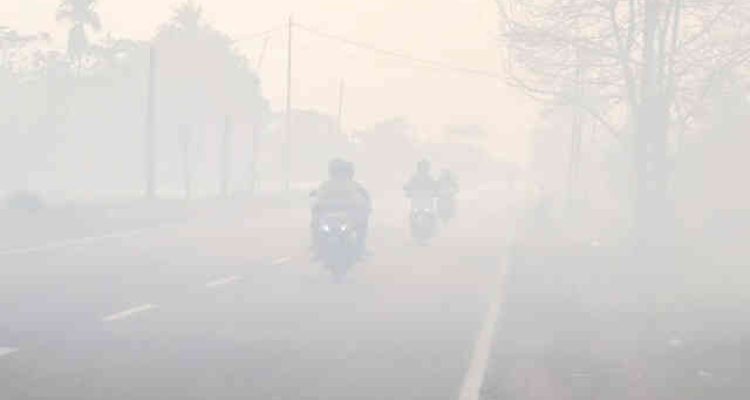 Asap Karhutla Kalimantan masuk level berbahaya. Foto: Ist