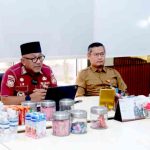 Walikota Tanjungpinang Lis Darmansyah saat didampingi Sekdako Tanjungpinang Zulhidayat. Foto: Ist