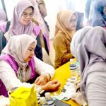Dewi Ansar ikuti vaksin ASN dan Keluarga. Foto: Ist