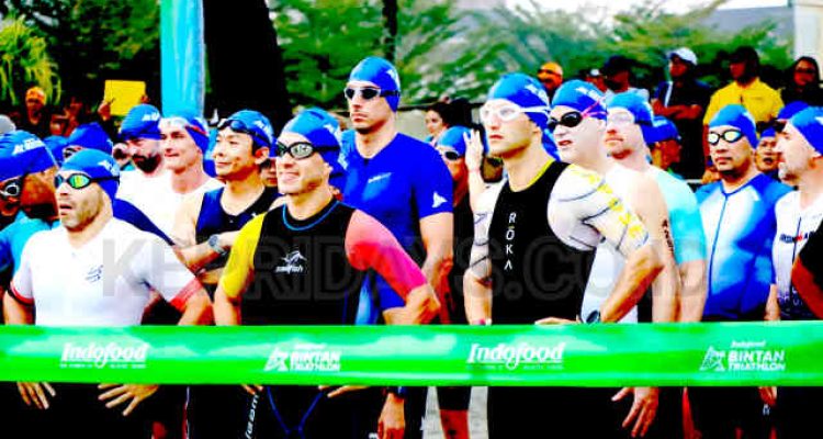 Ratusan Peserta Indofood Bintan Triathlon 2026. Foto: Ari