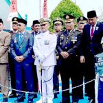 Aneng ikuti upacara HUT TNI ke 81 Tahun. Foto: Yolana