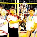 Wagub Nyanyang saat berada di Kabupaten Lingga. Foto: Ist