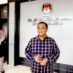 Ketua KPU Solo, Yustinus Arya Artheswara di kantor KPU Solo. Foto: Ist