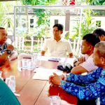 Penyelesaian perselisihan Sepakbola di Anambas. Foto: Yolana